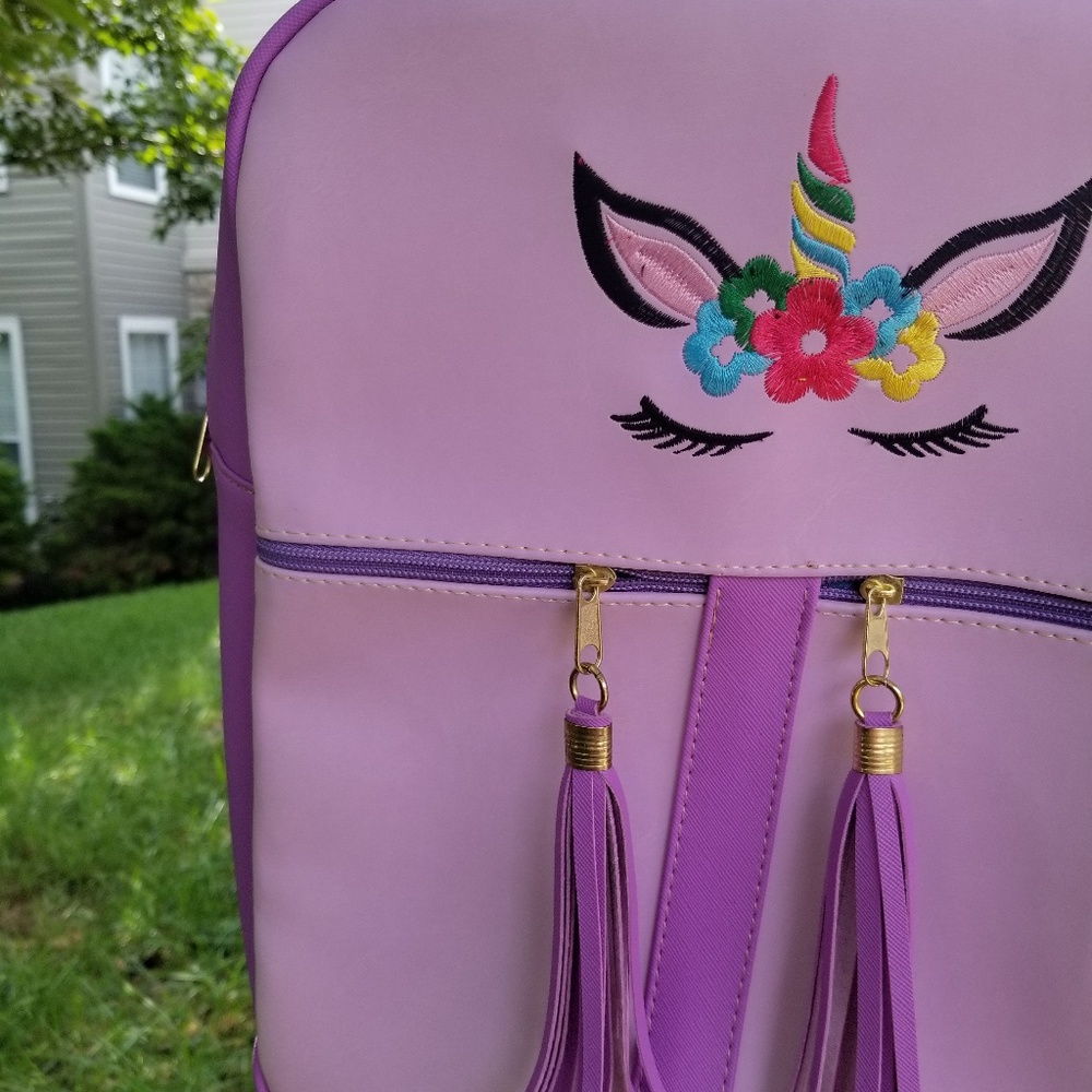 Unicorn Magic Backpack Color changes with Sun
